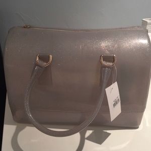 Metallic C-Thru Purse